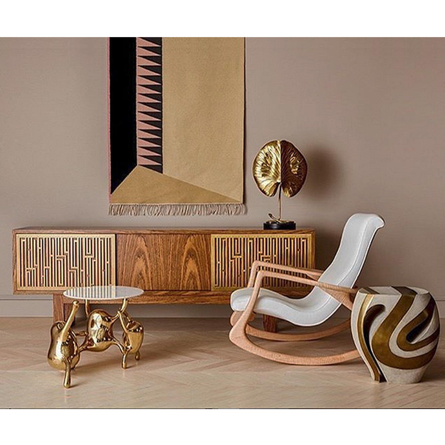 Buffet contemporaneo fatto a mano 