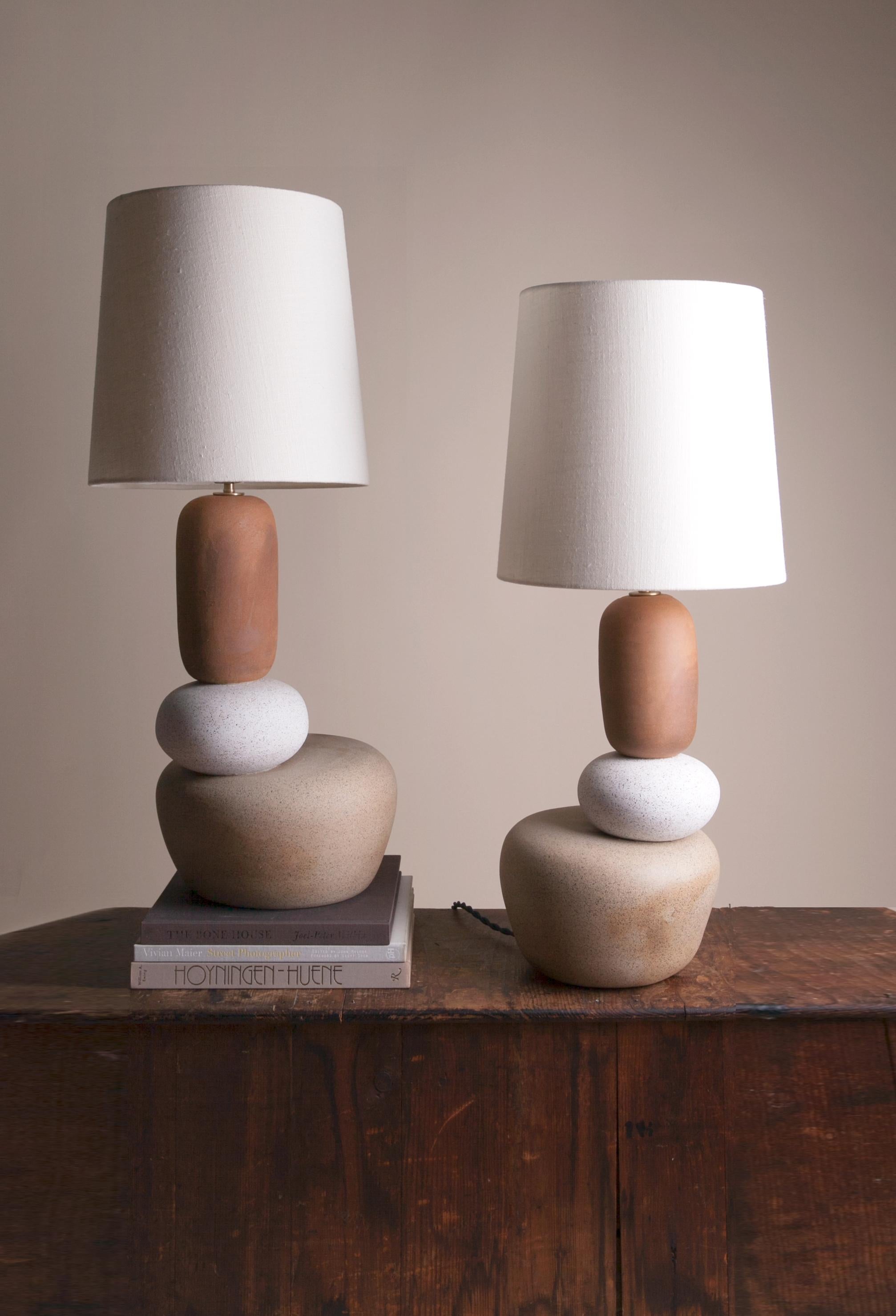 handmade pottery table lamps