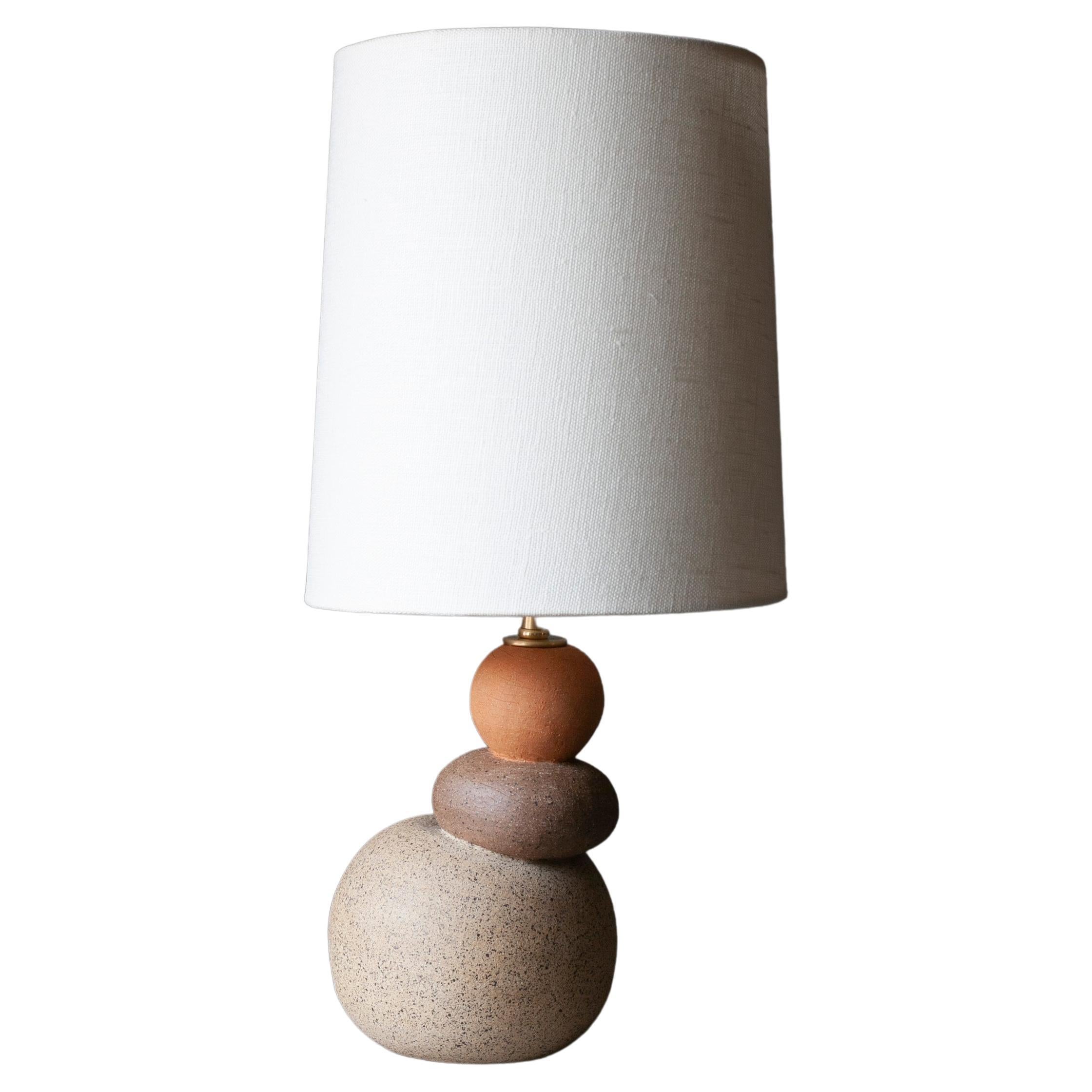 Zeitgenössische handgefertigte Mini Dupont-Lampe aus Keramik
