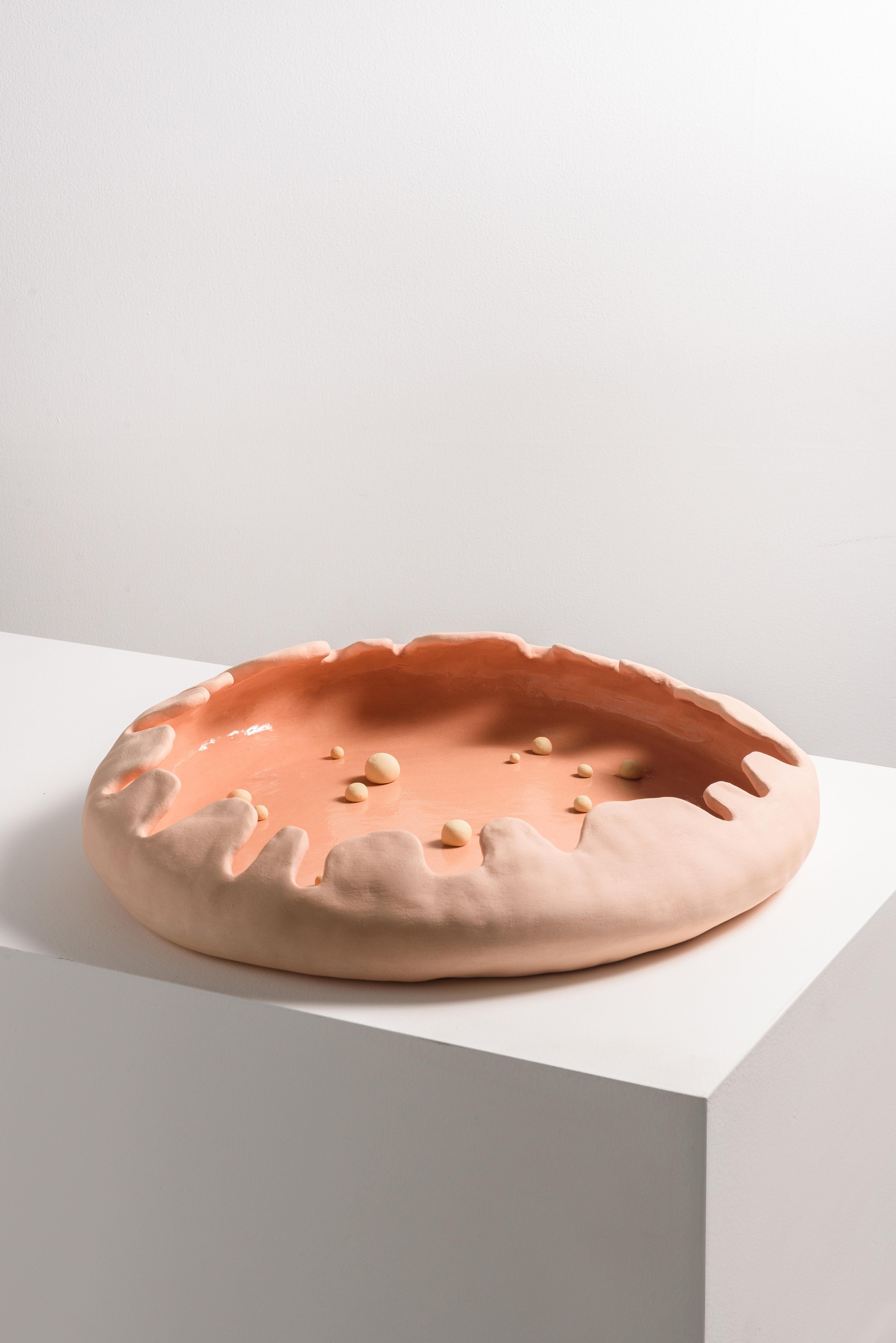 Brazilian Contemporary Handmade Ceramic, Orgus Bowl