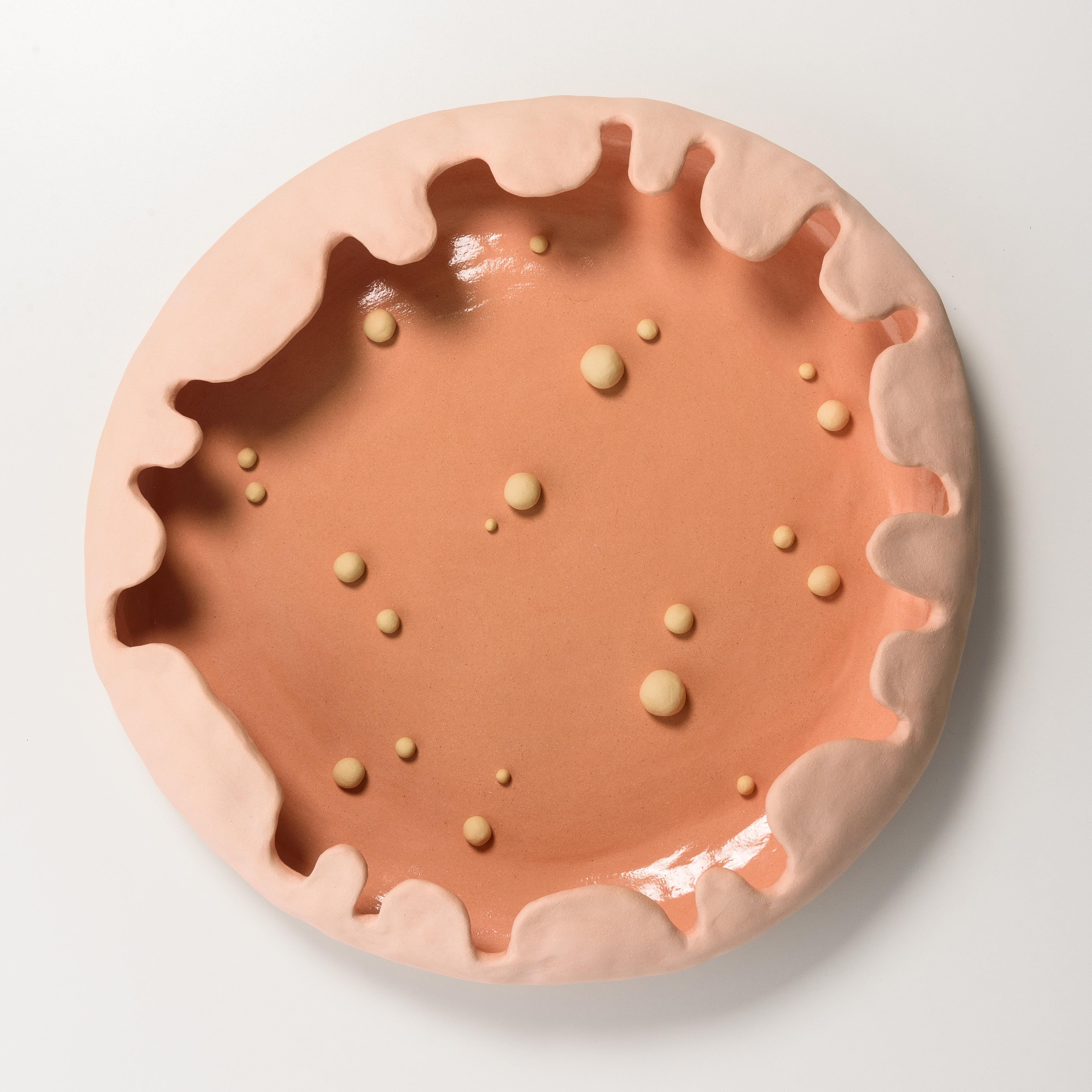 Contemporary Handmade Ceramic, Orgus Bowl In New Condition In Sao Paulo, Sao Paulo