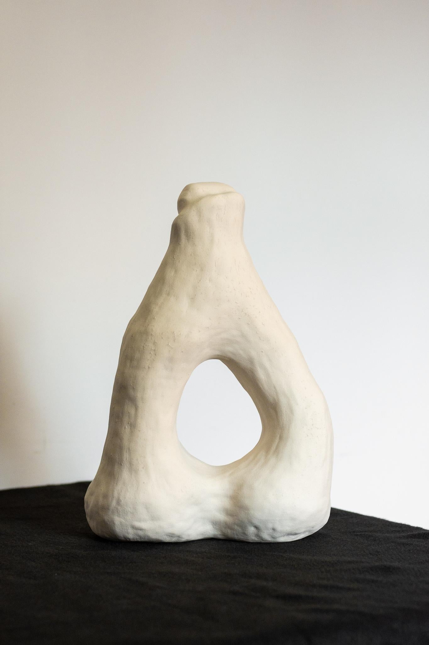 contemporary handmade ceramic sculpture RUPA N.2 For Sale 1