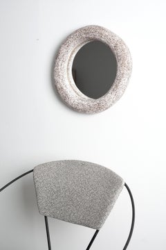 Contemporary Handmade Ceramic Stoneware Clifford Mirror