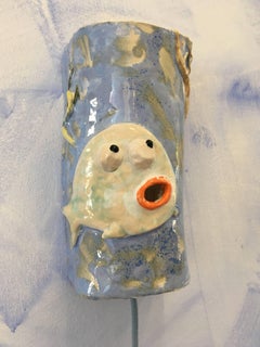 Contemporary Handmade Ceramic Wall Lamp 'Drama & Bouillabaisse'