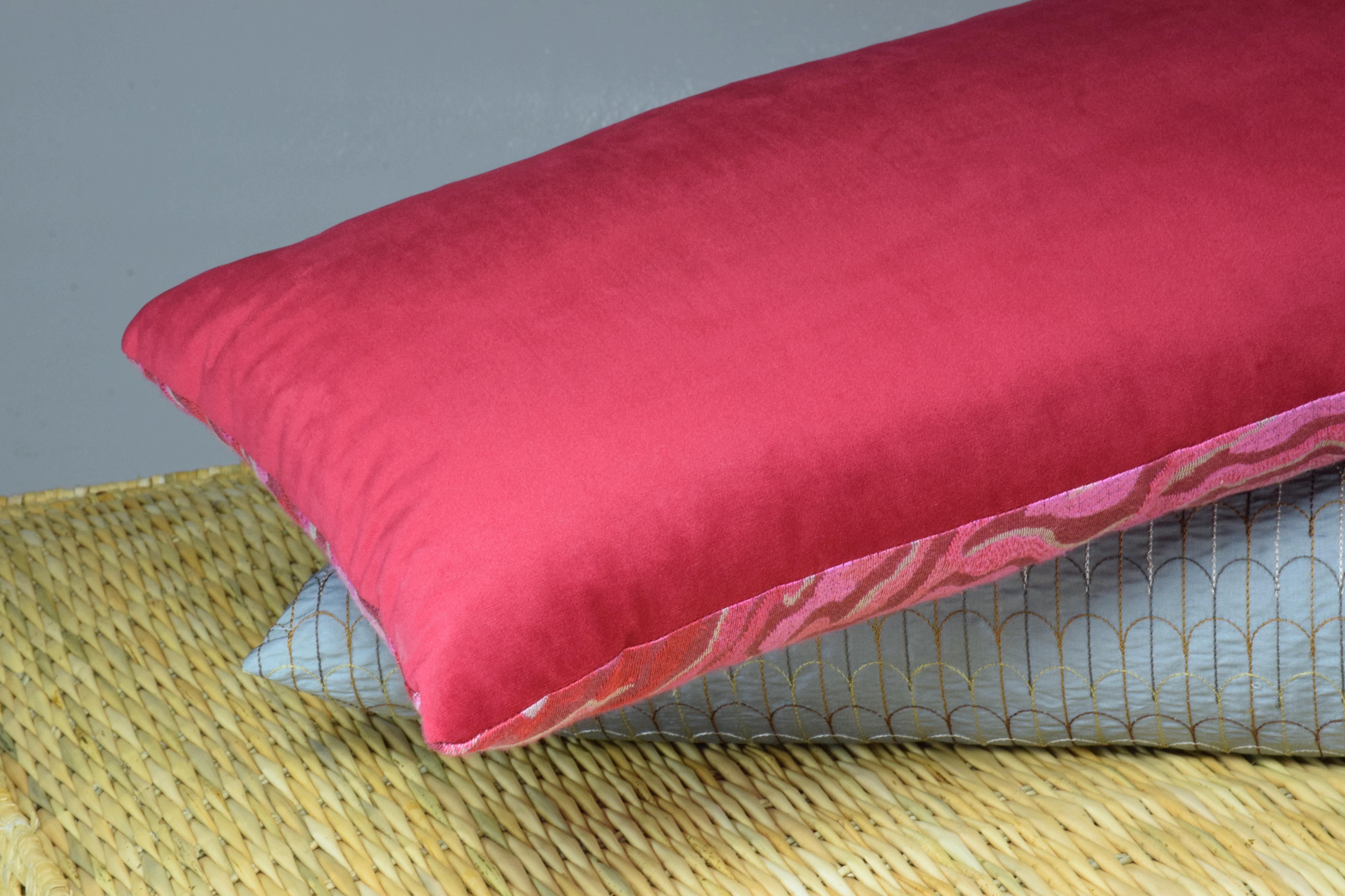 Embossed Contemporary Handmade Designer Pillow