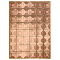 Contemporary Handmade Hooked Rug ( 14' x 14' - 427 x 427 cm )