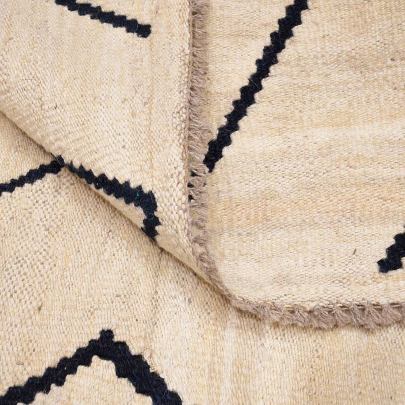 Contemporary Handmade Kilim Wool Rug 7