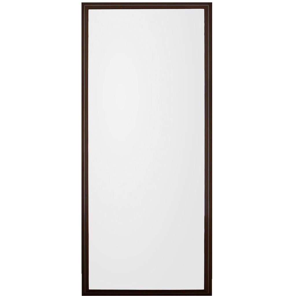 With its solid wooden construction and metallic décor, the handmade Lo Zio rectangular mirror is a sophisticated statement on the wall. Both subtle and eye-catching, the mirror is the perfect addition to La Famiglia Collection and will enhance any
