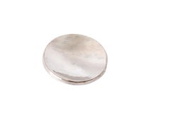 Contemporary Handmade Mother of Pearl Ceramic Dish Catchall