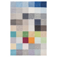 Contemporary Handmade Multicolored Rug by Doris Leslie Blau