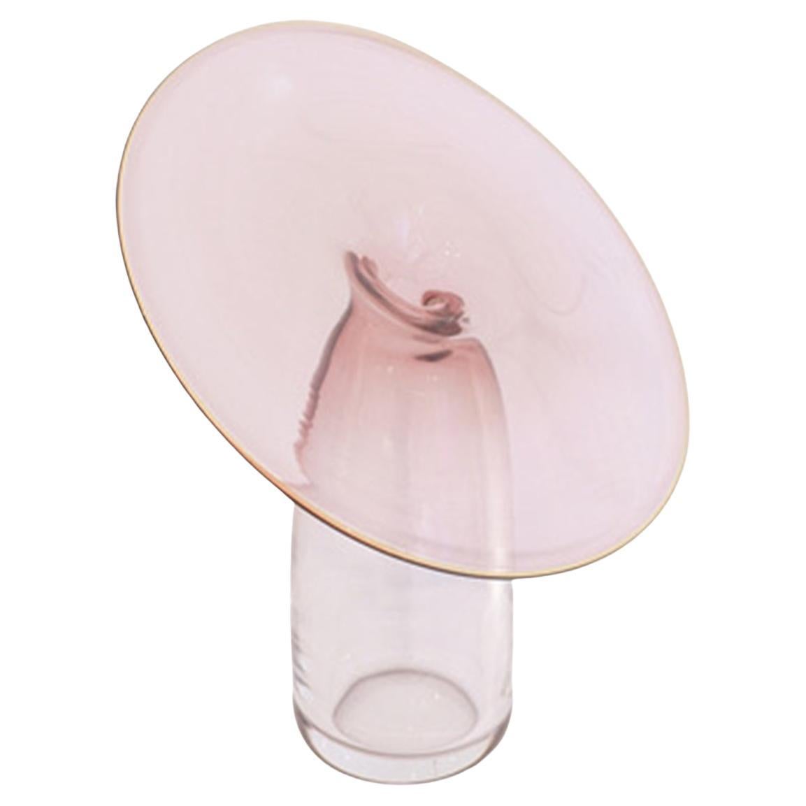 Vase contemporain en verre moulé de Murano Aurys fait à la main par Atelier Oi en vente