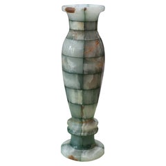 Contemporary Handmade Onyx Panelled Vase