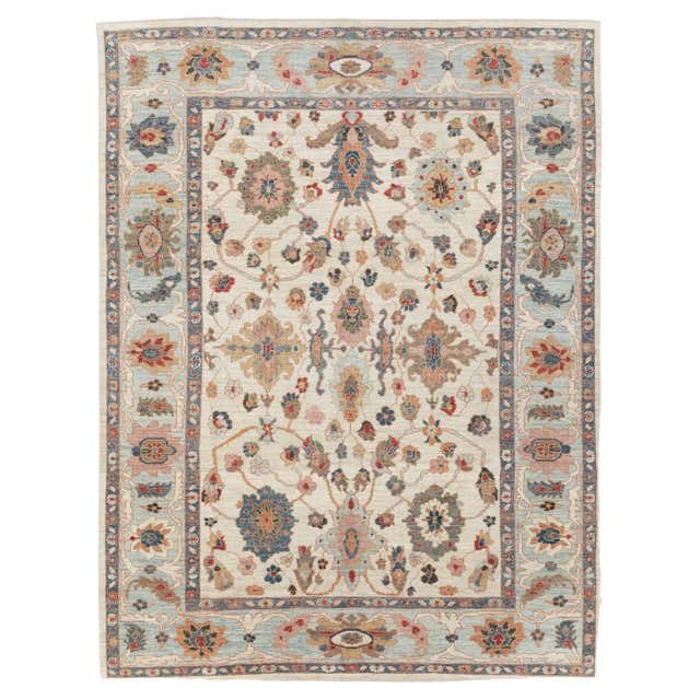Antique Persian Sultanabad Rug For Sale at 1stDibs