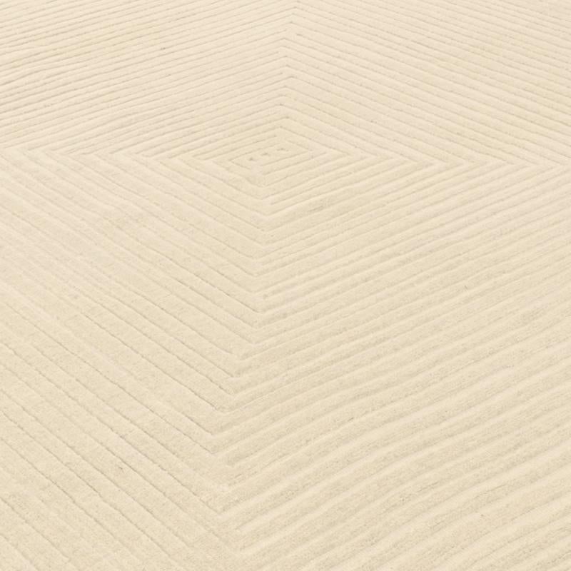 Contemporary handmade rug. Geometric Design. 3.00 x 2.50 m. For Sale 1