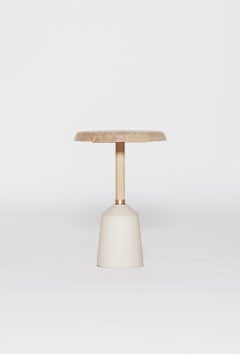 Zeitgenössischer handgefertigter skandinavischer Beistelltisch oder Hocker ""Objekte des Gebrauchs"" #1