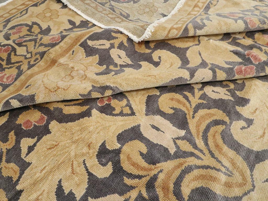 Zeitgenössischer handgefertigter spanischer Kunsthandwerksteppich & Cuenca Raumgröße Teppich im Angebot 2