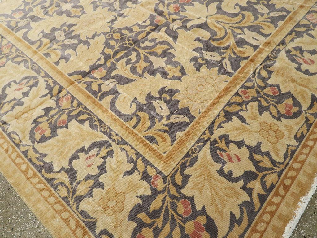 Zeitgenössischer handgefertigter spanischer Kunsthandwerksteppich & Cuenca Raumgröße Teppich im Angebot 1