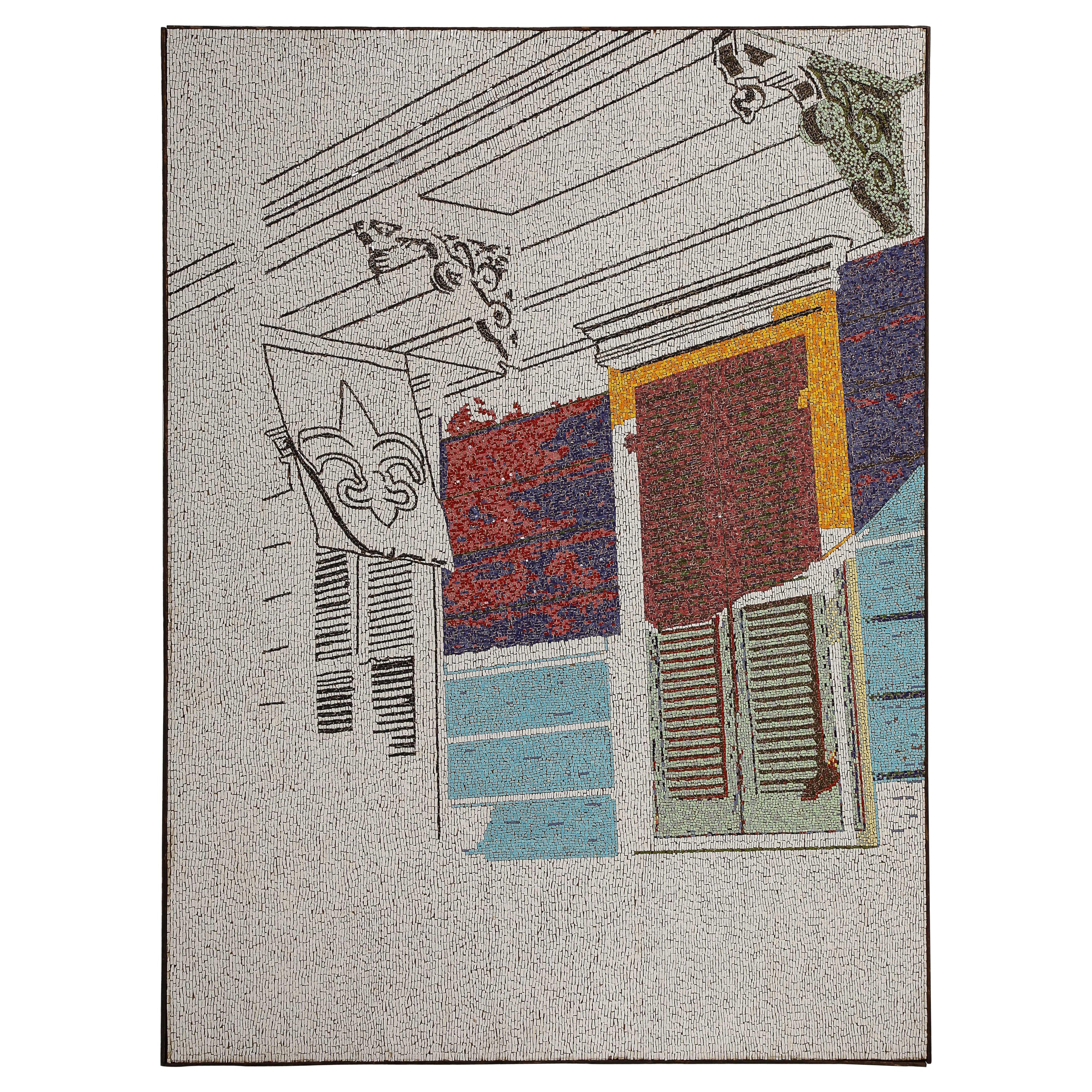 Contemporary Handmade Tile Mosaic der brasilianischen Künstlerin Katharina Welper, 2015