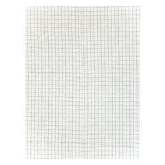 Contemporary Handmade Turkish Flatweave Kilim Room Size Carpet