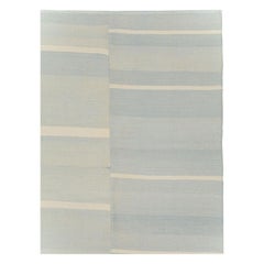 Contemporary Handmade Turkish Flatweave Kilim Room Size Carpet