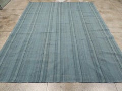 Contemporary Handmade Turkish Flatweave Kilim Room Size Carpet