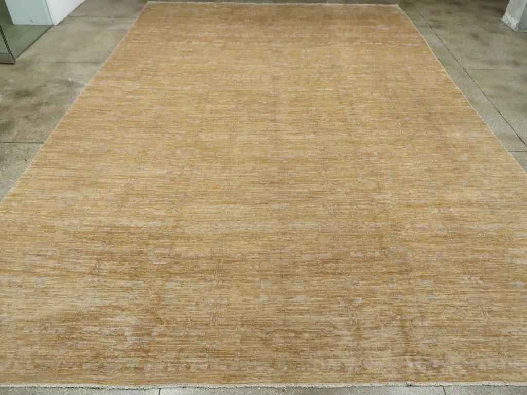 Contemporary Handmade Turkish Oversize Carpet In New Condition For Sale In New York, NY