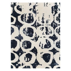 Contemporary Handmade Turkish Room Size Carpet