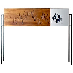 Contemporary Handmade Unique Sideboard or small Davenport made in France  