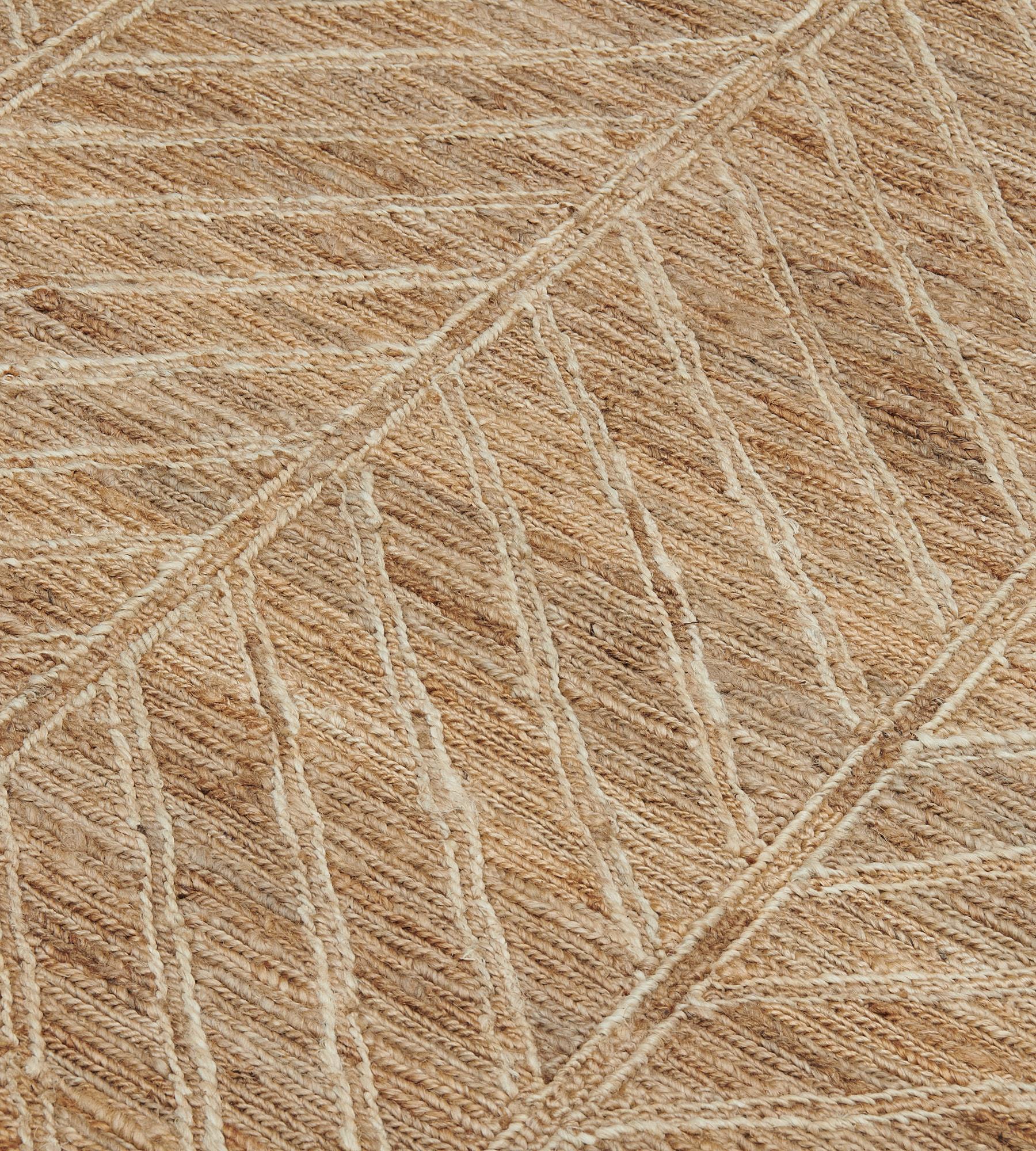 Contemporary Handmade Wool Flatweave Rug In New Condition For Sale In West Hollywood, CA