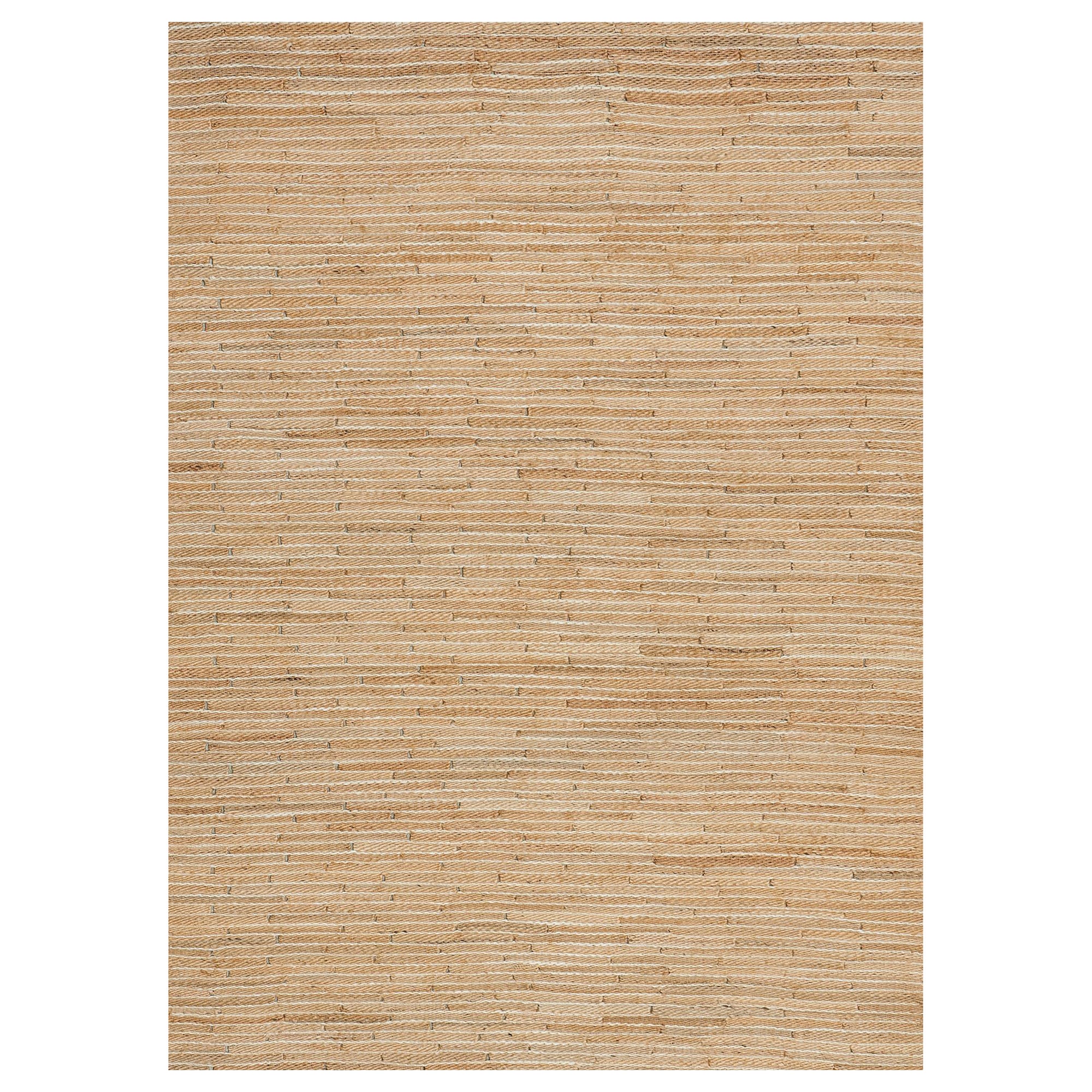 Tapis contemporain en laine tissée à la main