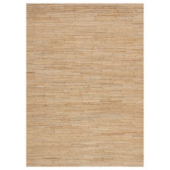 Contemporary Handmade Wool Flatweave Rug
