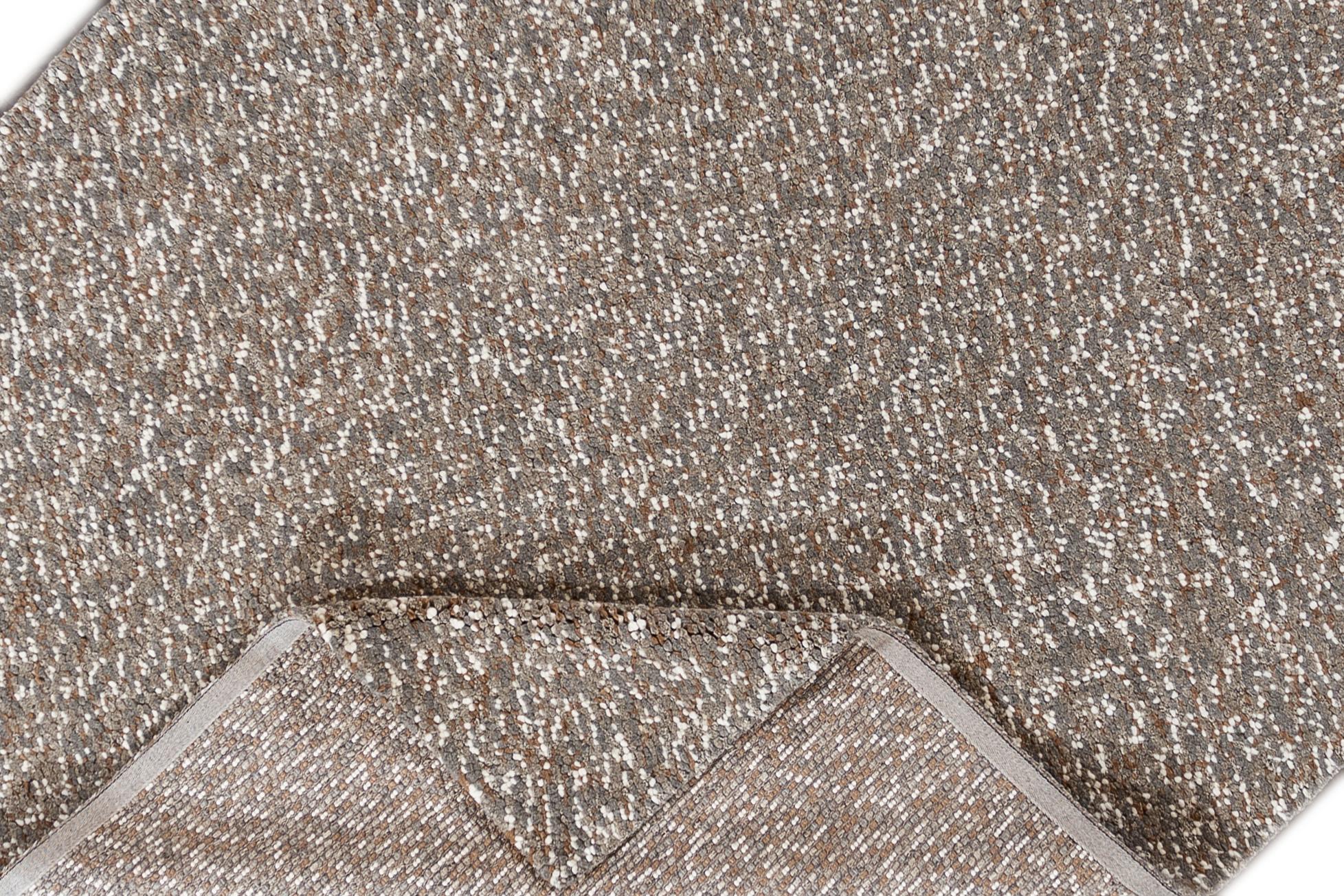 grey textured rug