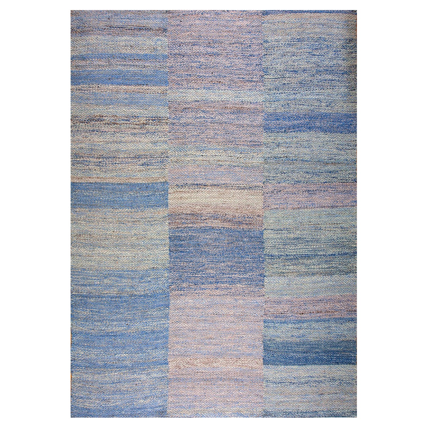 Tappeto a tessitura piatta in lana Shaker Style Contemporary 8' 11" X 12' 6"