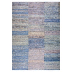 Tappeto a tessitura piatta in lana Shaker Style Contemporary 8' 11" X 12' 6"