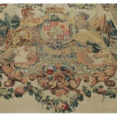 Handwoven Wool Tapestry by Daniel Marot - Baroque Design