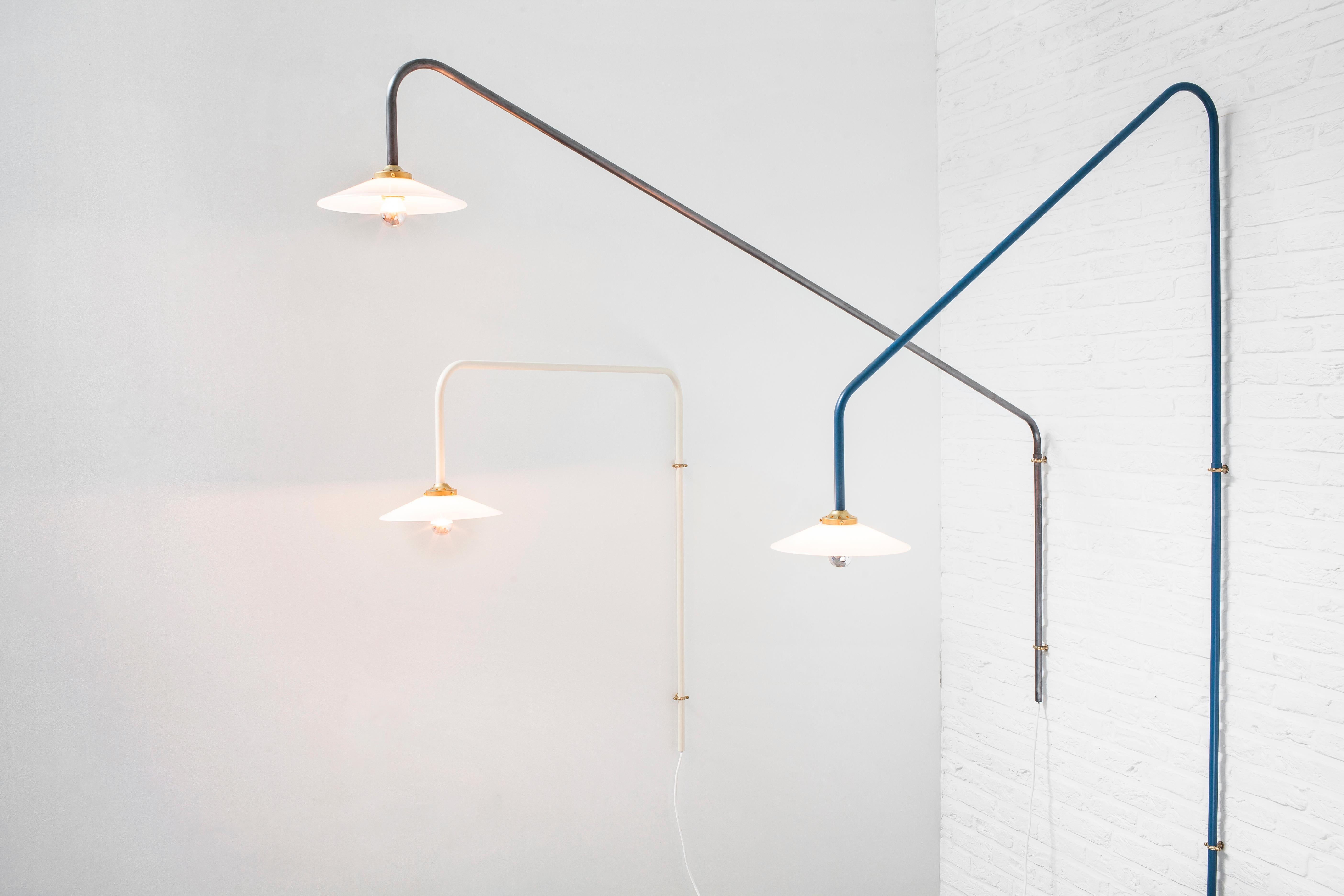Contemporary Hanging Lamp N°4 by Muller Van Severen x Valerie Objects, Brass For Sale 3