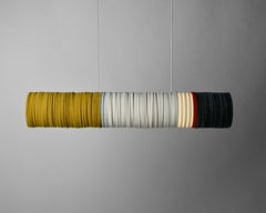 Lámpara colgante contemporánea de fieltro, Sarah Coleman en Stackabl, Canadá, 2022