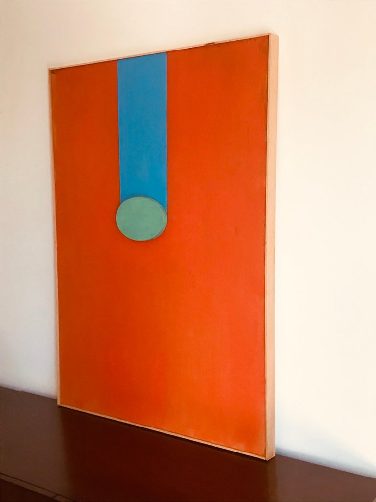 American Contemporary Hard-Edge Painting by Di Vincente For Sale