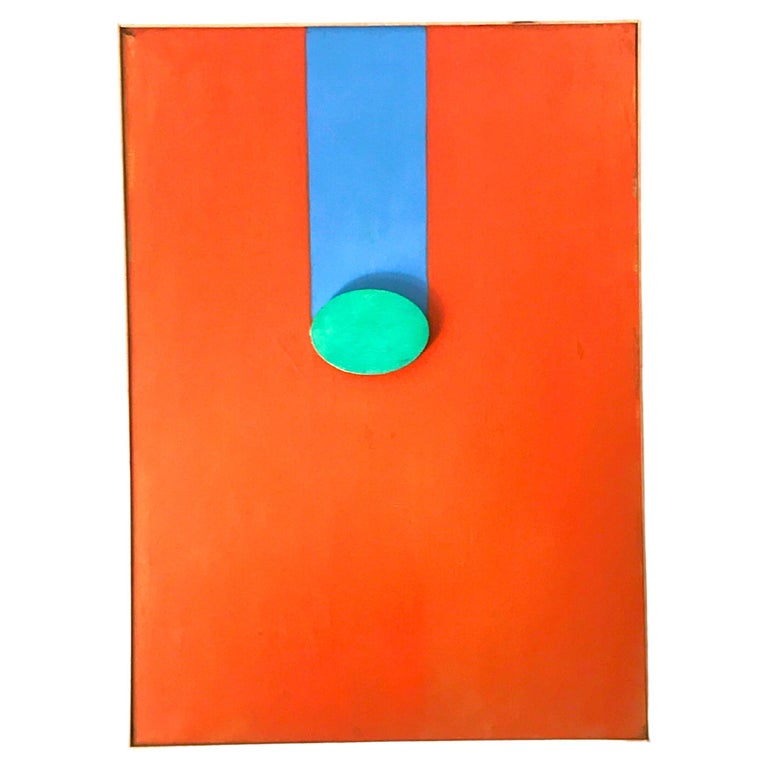Contemporary Hard-Edge Painting by Di Vincente For Sale