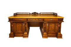 Contemporary Harden Furniture Executive Solid Wood Office Desk