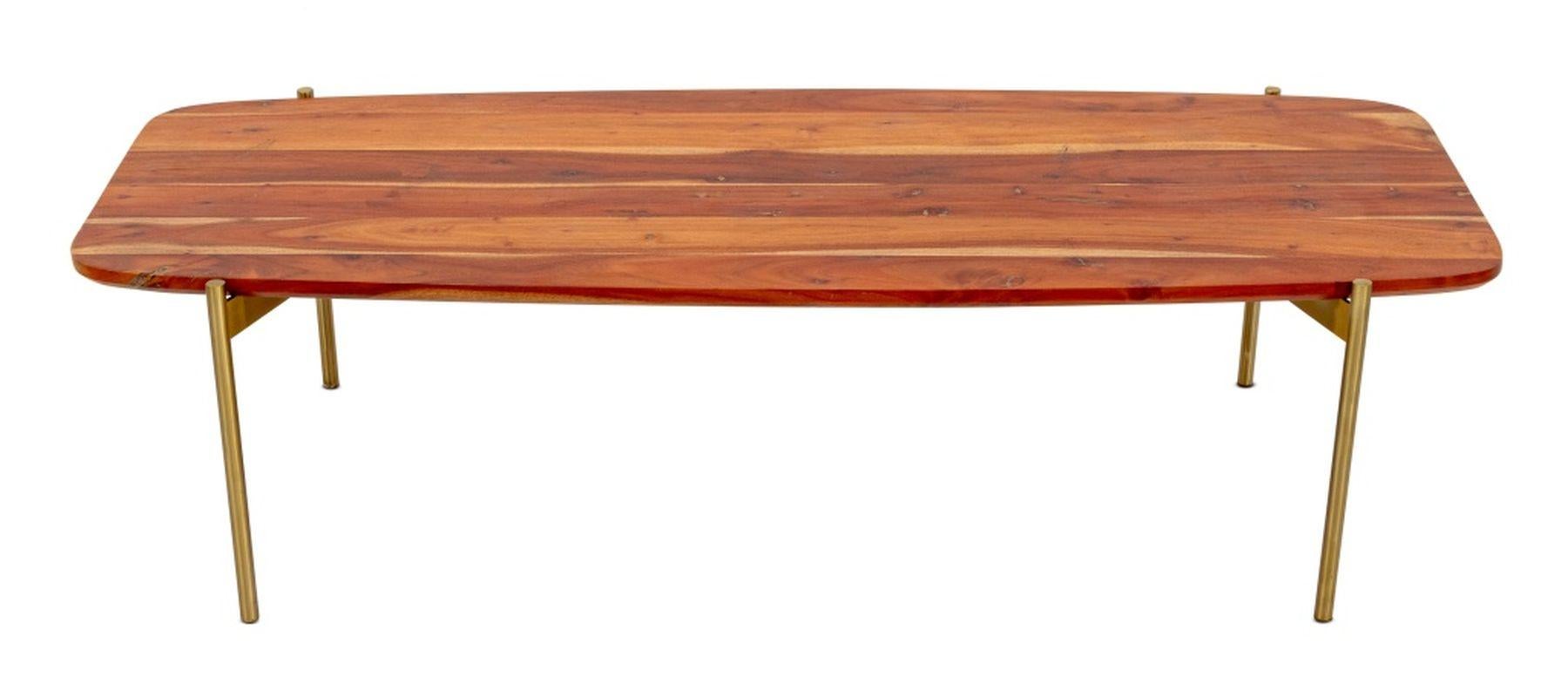 XXIe siècle et contemporain Table basse contemporaine en bois dur en vente
