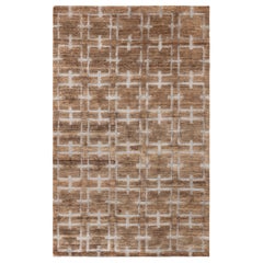 Tapis contemporain Design/One - Chanvre et soie faits à la main par Doris Leslie Blau