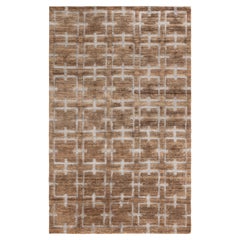 Tappeto contemporaneo Harvin Design - Fatto a mano in Hempe e seta da Doris Leslie Blau