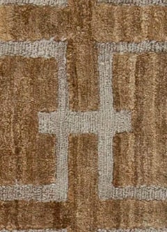 Alfombra de cáñamo y seda anudada a mano Modern Harvin de Doris Leslie Blau