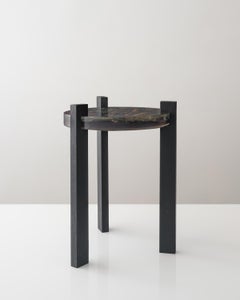 Mesa de centro contemporánea de madera termorreactiva de Kim Mesches