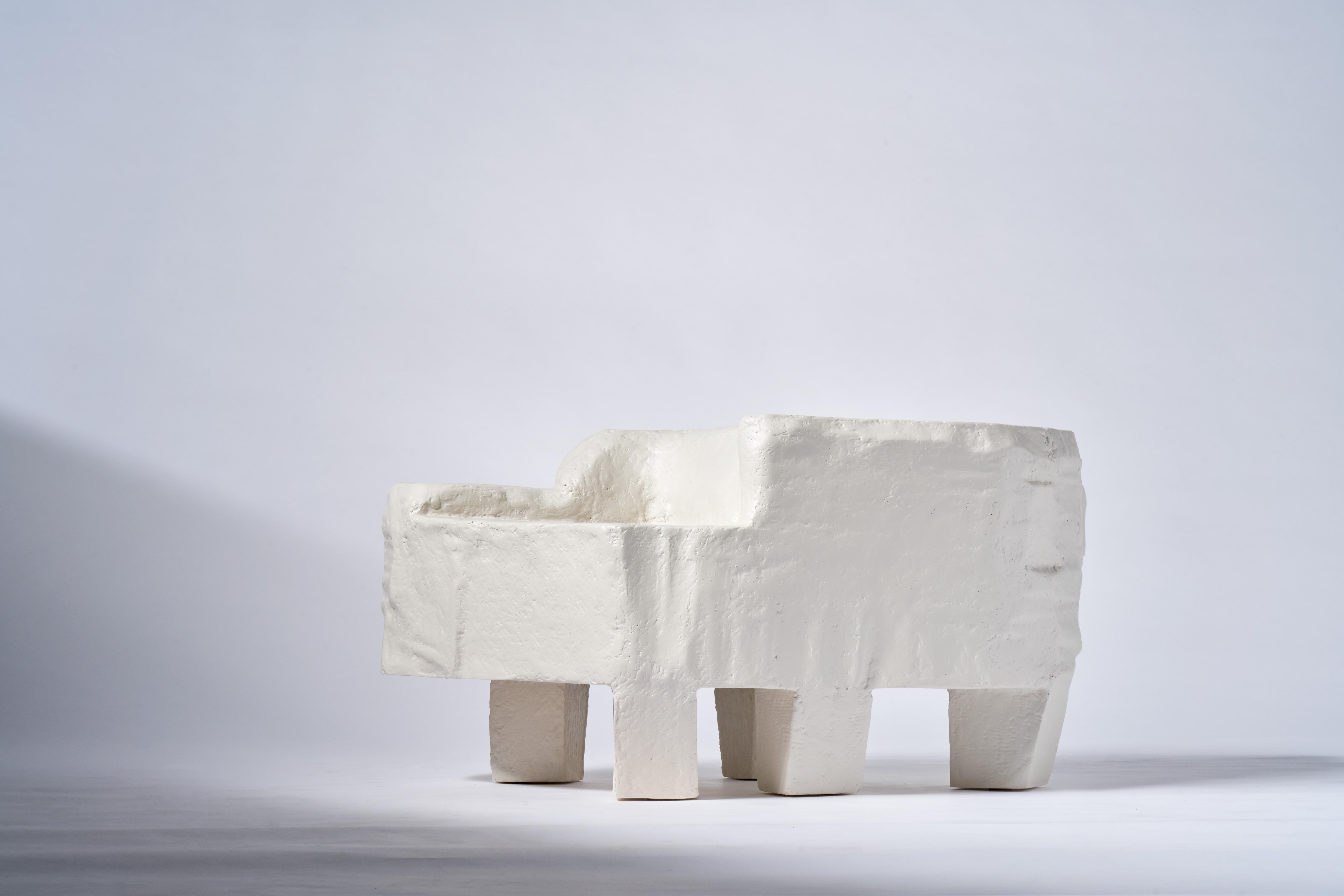 Heavy is a series of furniture that explores the relationship between form and material, blending the ideas of man made and nature. Inspired by ancient Dolmen structures and Brutalist architecture, the tables mimic the natural feel of the rocks used