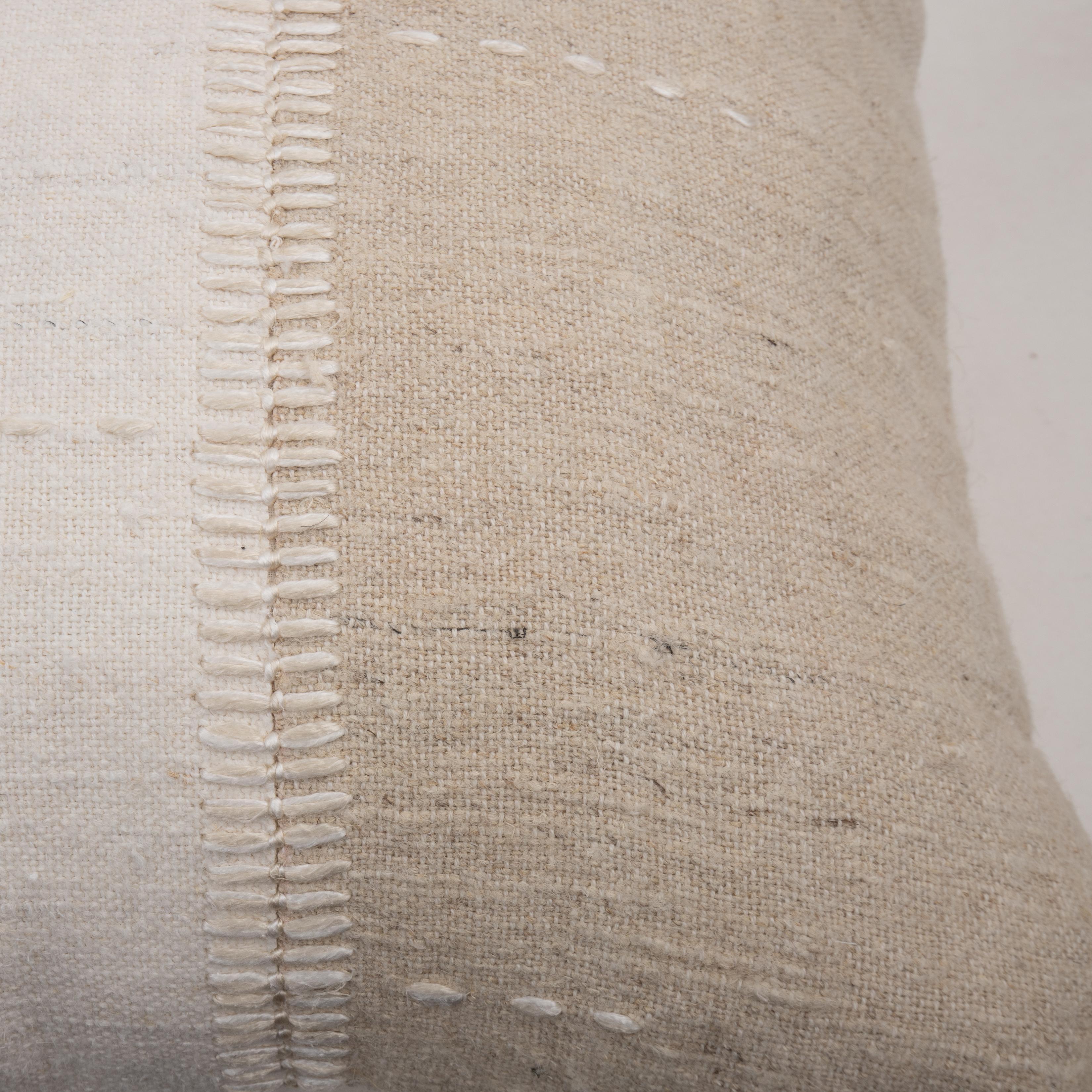 Contemporary Hanf-Kissenbezug (Gewebt)