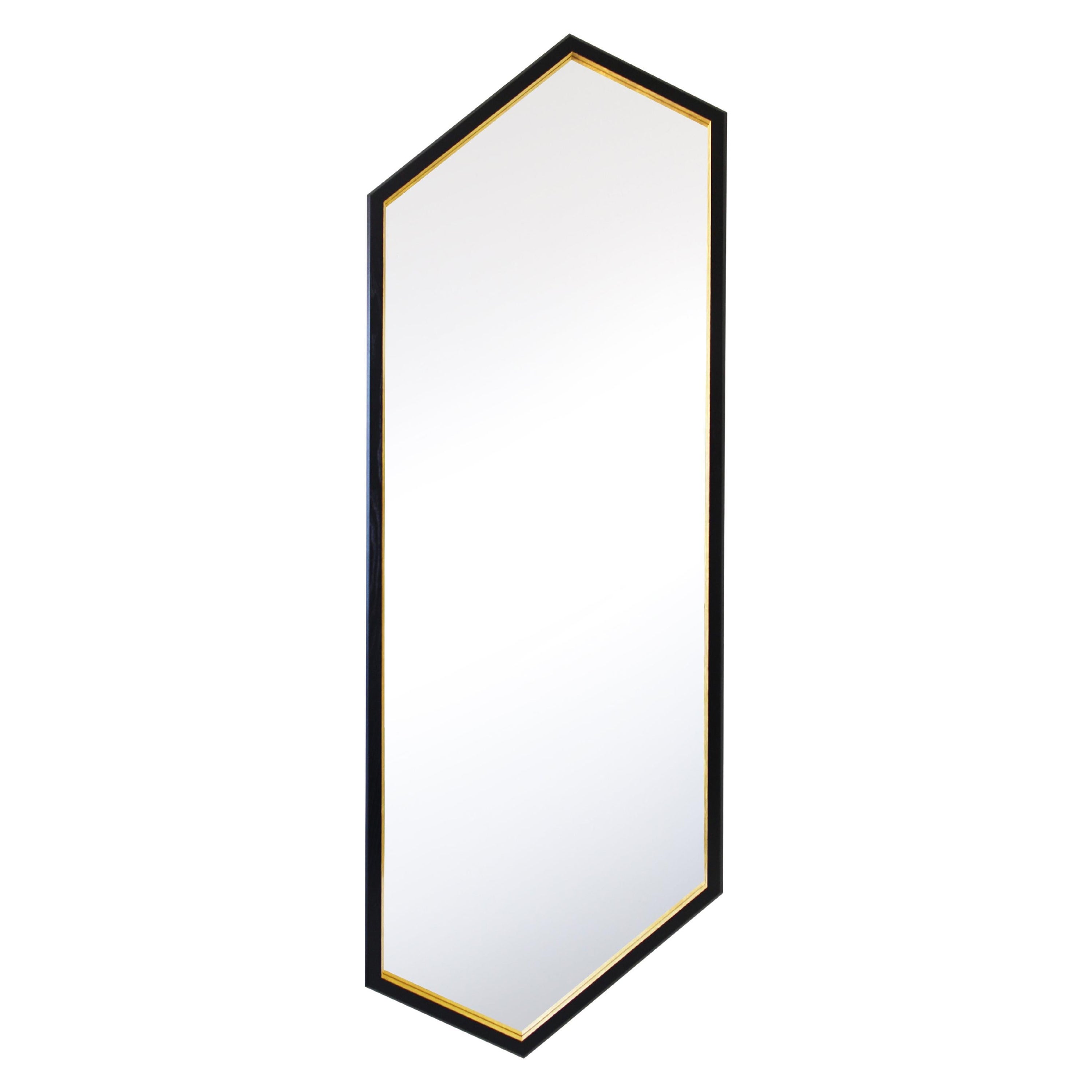 Specchio contemporaneo "Hex Full Length Mirror" di Alex Drew & No One, 2022