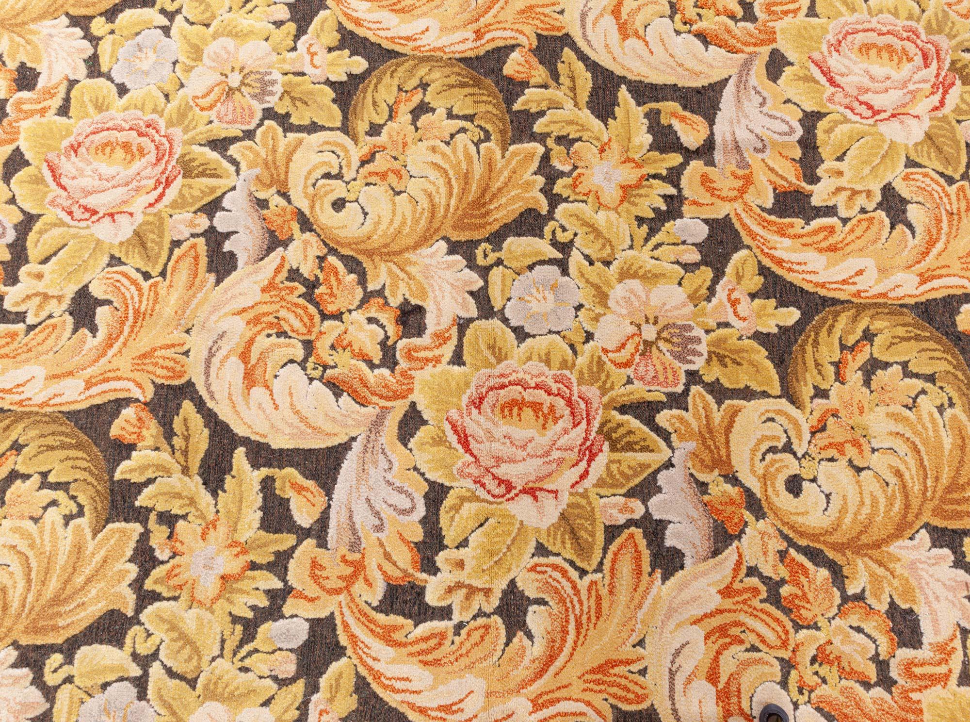 Lana Tappeto contemporaneo in lana Bessarabian alto e basso di Doris Leslie Blau in vendita