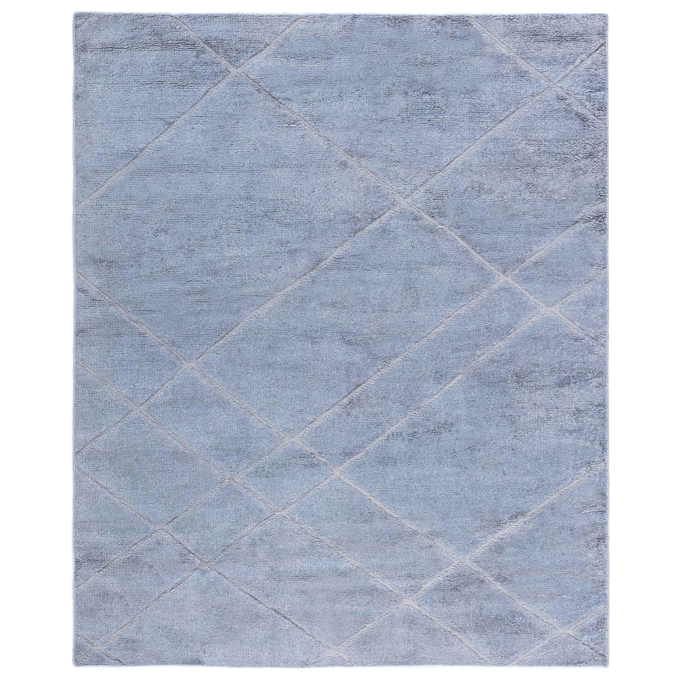 Tappeto Contemporary High and Low Gray Diamond di Doris Leslie Blau